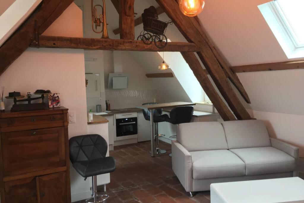 Apartmán La Terrasse Du Chevalier D'Eon - Loft A Tonnerre Exteriér fotografie