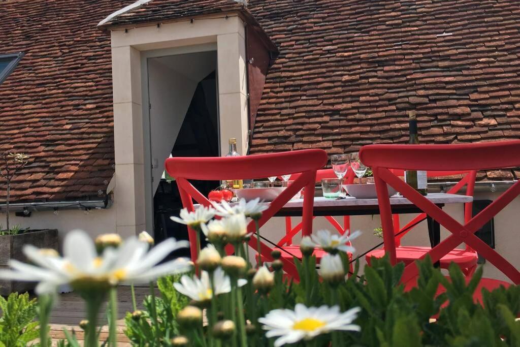 Apartmán La Terrasse Du Chevalier D'Eon - Loft A Tonnerre Exteriér fotografie